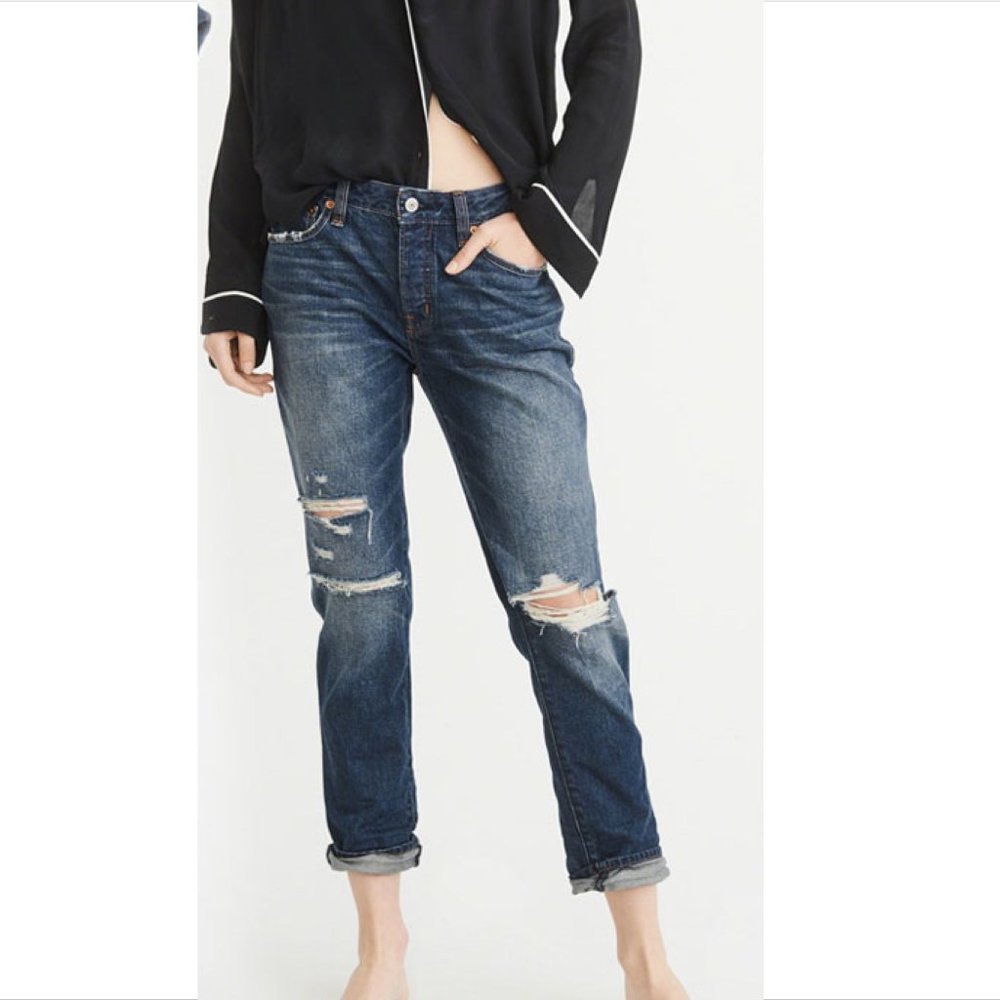 Abercrombie & Fitch ames slim boyfriend jeans
